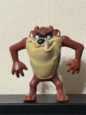 1991 Warner Bros Taz Tasmanian Devil PVC Figure Looney Tunes Vintage Toy